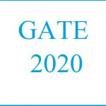GATE 2020 last date extended.