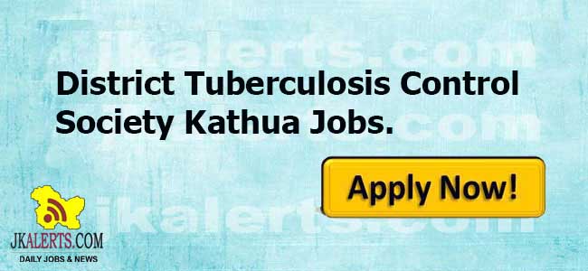 District Tuberculosis Control Society Kathua job