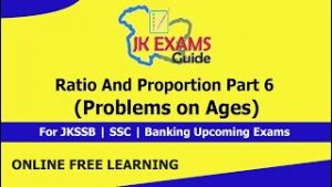 Ratio and Proportion(Problems on Ages),