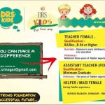 DRS Kids Srinagar Jobs Recruitment 2021.
