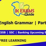 English Grammar | Part 2 | Free JKSSB online Classes.
