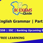 English Grammar | Part 1 | Free JKSSB online Classes.