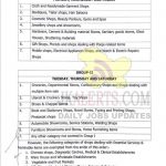 Jammu District shops opening Schedule.
