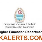 J&K Higher Education Department Jobs Recruitment 2021