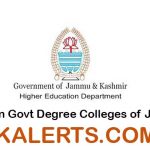Jobs in Govt Degree Colleges of Jammu.