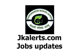 Jammu Cantt Recruitment 2023, Walk-in-interview on 25 August