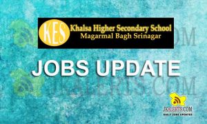 Khalsa Higher Secondary School Jobs
