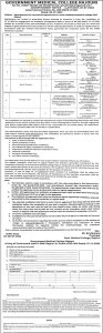 GMC Rajouri Jobs Recruitment 2021 | 22 posts.