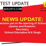 Secretary School Education B.K Singh