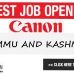 Canon Srinagar Jobs Recruitment 2021.