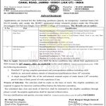 SPMR College of Commerce Jammu Jobs Recruitment 2021.