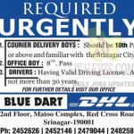 Blue Dart Srinagar Jobs.