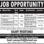ASM Pvt Ltd Srinagar Jobs Recruitment 2022