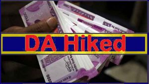 DA Hiked For Central Govt Employees Hiked By 3%.