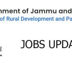 Rural Development and Panchayati Raj jobs recruitment 2022.