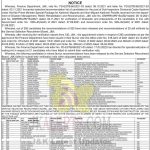 Selection list of Sub Inspector State Taxes Dept (Finance).