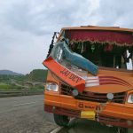 25 passengers injured after bus overturned in Udhampur.