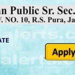 Aryan School Jammu Jobs recruitment 2022