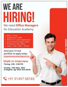 Office Managers for Education Academy
