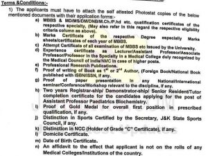 GMC Srinagar Jobs Recruitment 2022 | Faculty Posts.