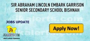Teacher jobs in Sir Abraham Lincoln Embark Garrison school.