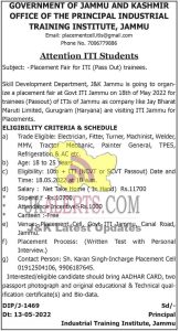Skill Development Department, J&K Jammu
