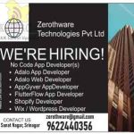 Developers jobs in Zerothware Technology pvt ltd.