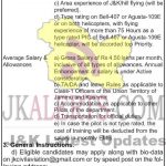 Jammu and Kashmir civil aviation department recruitment of helicopter pilots