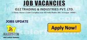 Vacancies in O2Z Trading & Industries Pvt. Ltd.