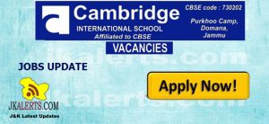 Cambridge International School Jammu