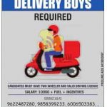 Delivery boys required in Anantnag