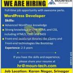Jobs in Mountech Solutions Srinagar.