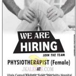 Jobs in Ujala Cygnus Kashmir Super specialty Hospital Physiotherapist (Female)