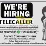 Telecaller Jobs in Adrace Communications