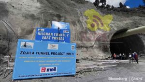 Work on Zojilla tunnel in full swing, over 8 km stretch completed Officials