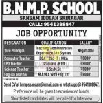 Jobs in B.N.M.P. School