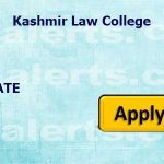 Kashmir Law College Admission Notice