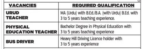 Imamiya Mission School Ladakh Jobs Recruitment 2022.