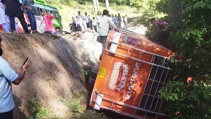 Udhampur road accident.