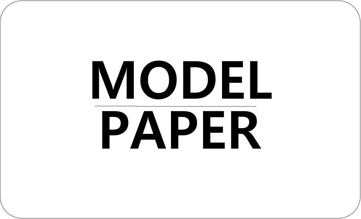 Class 8th Model Question Paper