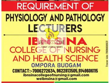 Lecturers Jobs in Ibn Sina College