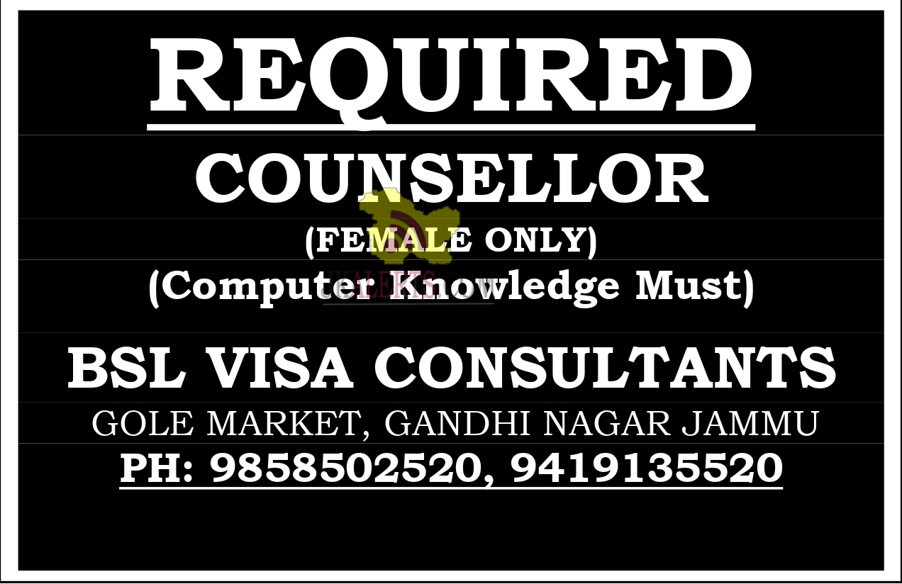 Counsellor Post in BSL Visa Consultants.