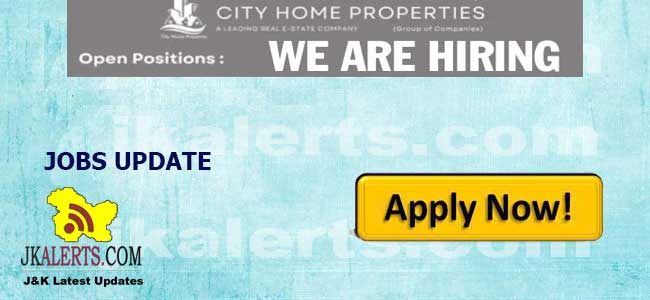 Jobs in City Home Properties