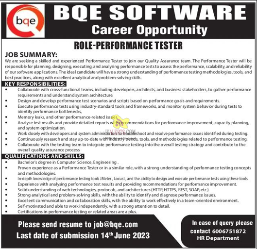 BQE Software Jobs 2023.