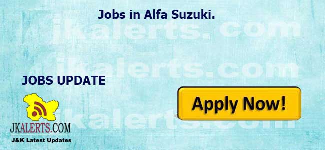 Jobs in Alfa Suzuki.
