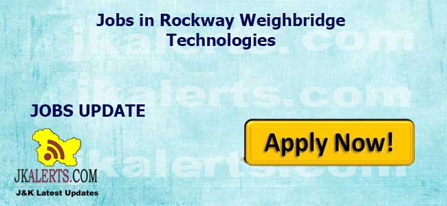 Jobs in Rockway Weighbridge Technologies Apply Now.