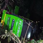 17 pilgrims injured after bus falls into gorge in Jammu.