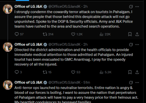 Anti-terror ops launched to neutralise terrorists LG Manoj Sinha