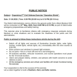 District Administration Jammu announces a Mock Blackout Drill on 31st May 2025