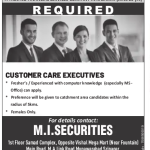 Customer care executive jobs